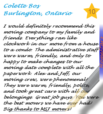 Homestars Review by Jennifer of Oakville