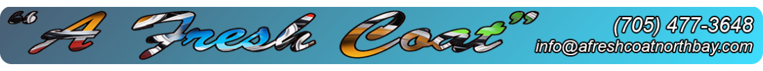 A Fresh Coat North Bay Logo