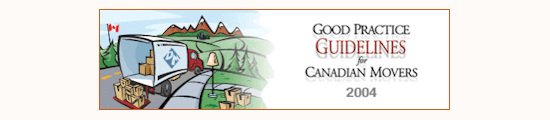 Good Practicies Guidelines for Movers | Alberta Quick Movers