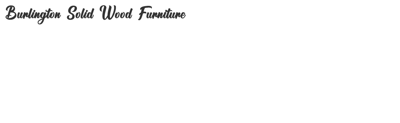 Burlington Solid Wood Furniture | Overlay | Harding Wood & Furniture