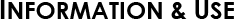 Information Collection and Use
