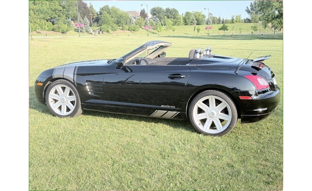Jeff Puttick and his 2005 Chrysler Crossfire Roadster