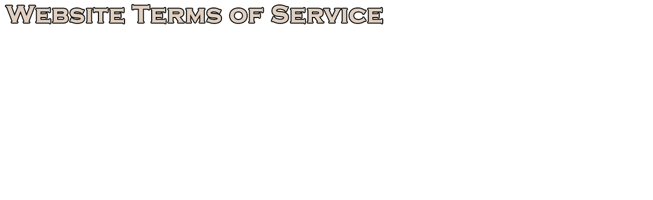 Website Terms of Service | P Diana and Sons Ice House