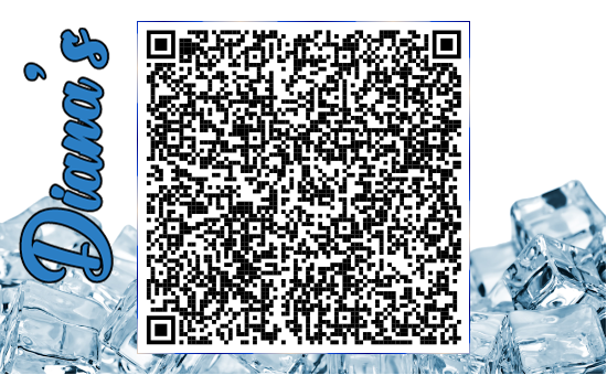 QR Bar Code | P Diana and Sons Ice House
